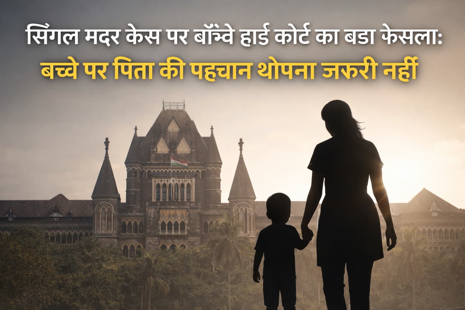 बॉम्बे हाई कोर्ट का फैसला सिंगल मदर के बच्चे की पहचान पर